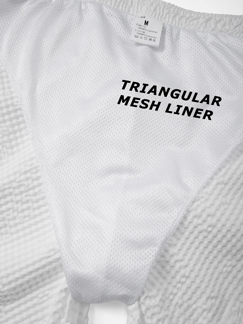 Men's Seersucker Beach Shorts with Mesh Liner Summer Casual Board Shorts with Zipper Pockets Quick Dry Swim Shorts Swim Trunks thumbnail 6
