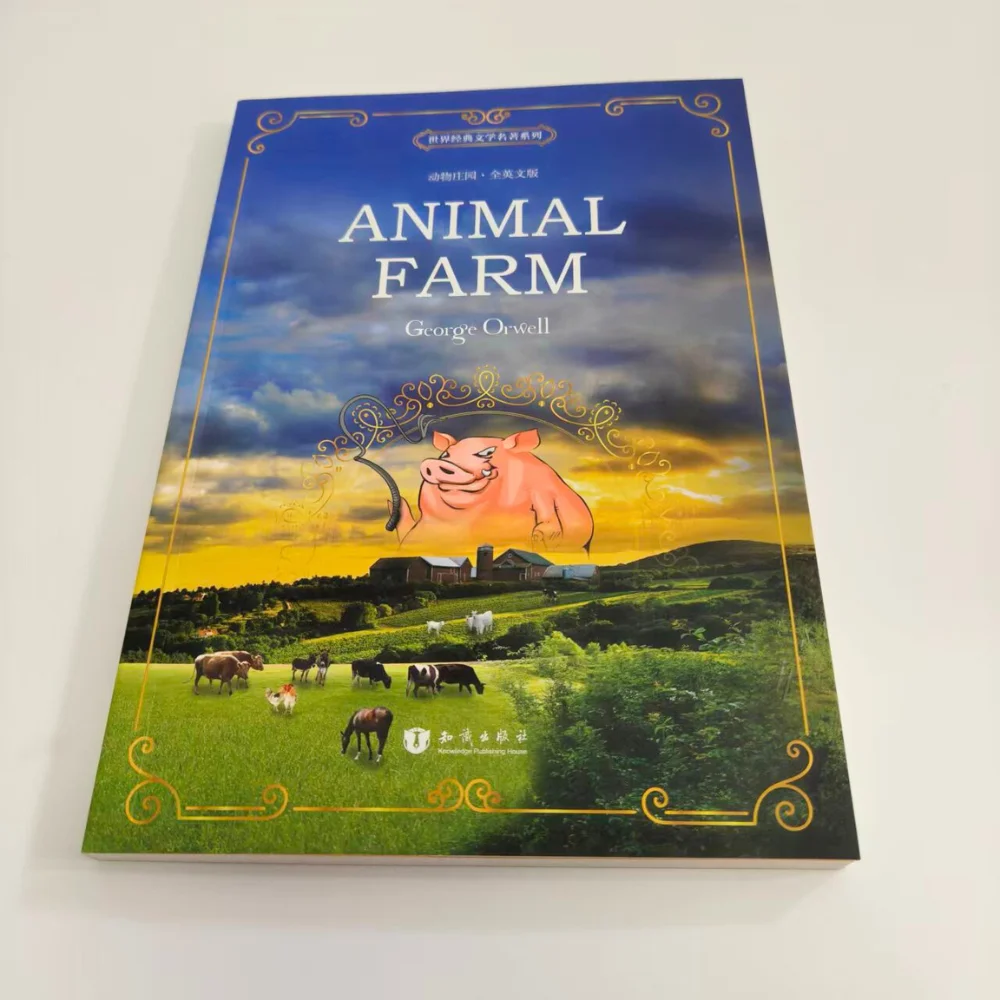 Animal Farm By George Orwell Classic Literature English Book Power Corruption & Society Fiction Paperback Edition thumbnail 5