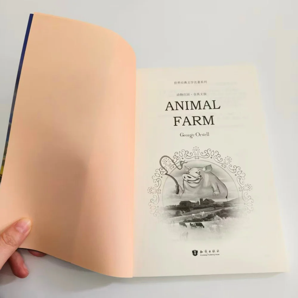 Animal Farm By George Orwell Classic Literature English Book Power Corruption & Society Fiction Paperback Edition thumbnail 2