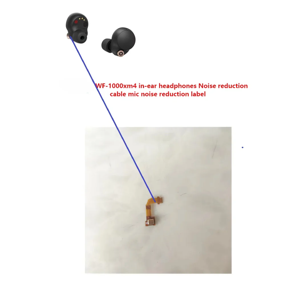 Replace noise cancelling mic For Sony WF-1000xm4 in-ear headphones Noise reduction cable mic noise reduction label