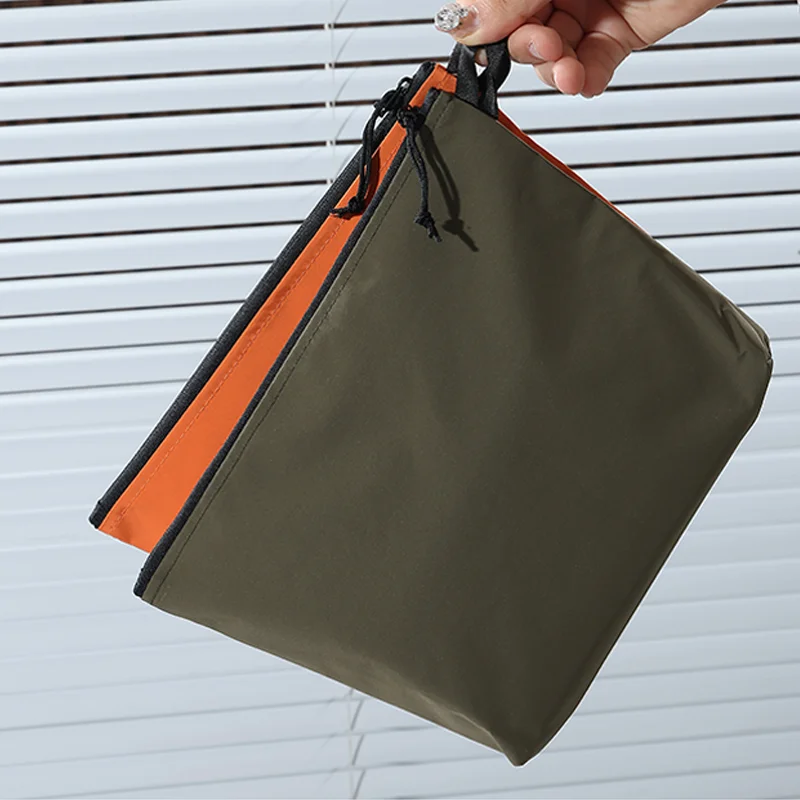 1pcs Waterproof Storage Bag for tool Foldable Outdoor Travel Wash Bag Portable ID Bag File Bag Women Large Capacity Cosmetic Bag thumbnail 5