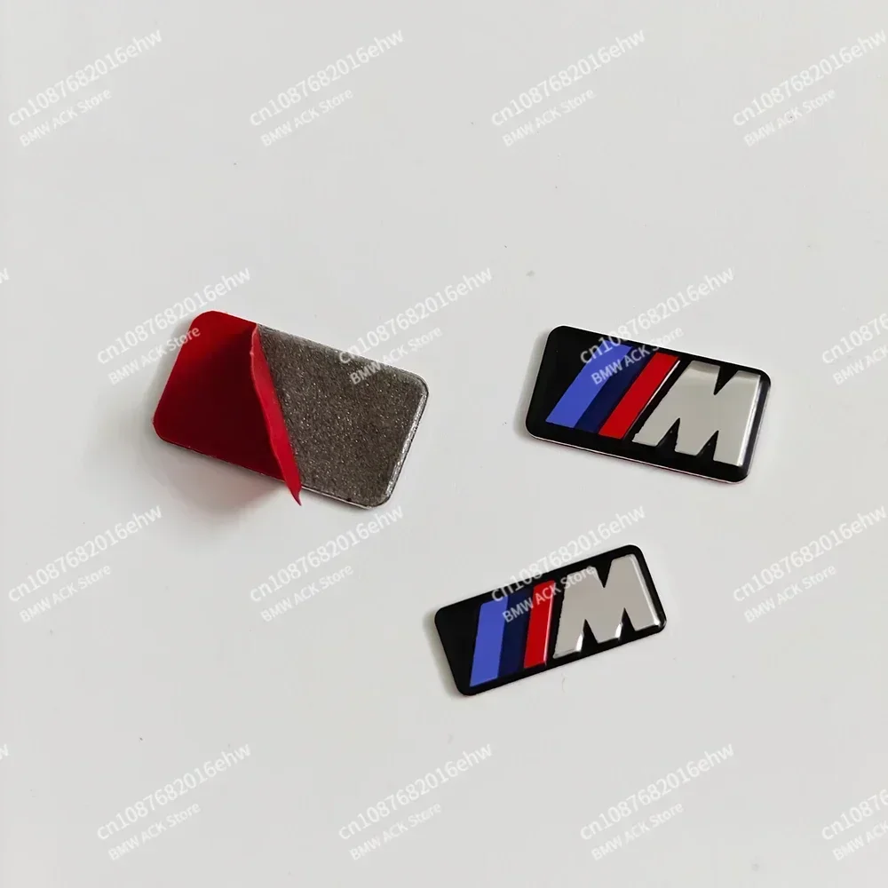 Applicable to BMW M sticker car steering wheel badge sticker badge decal decorative accessories thumbnail 4