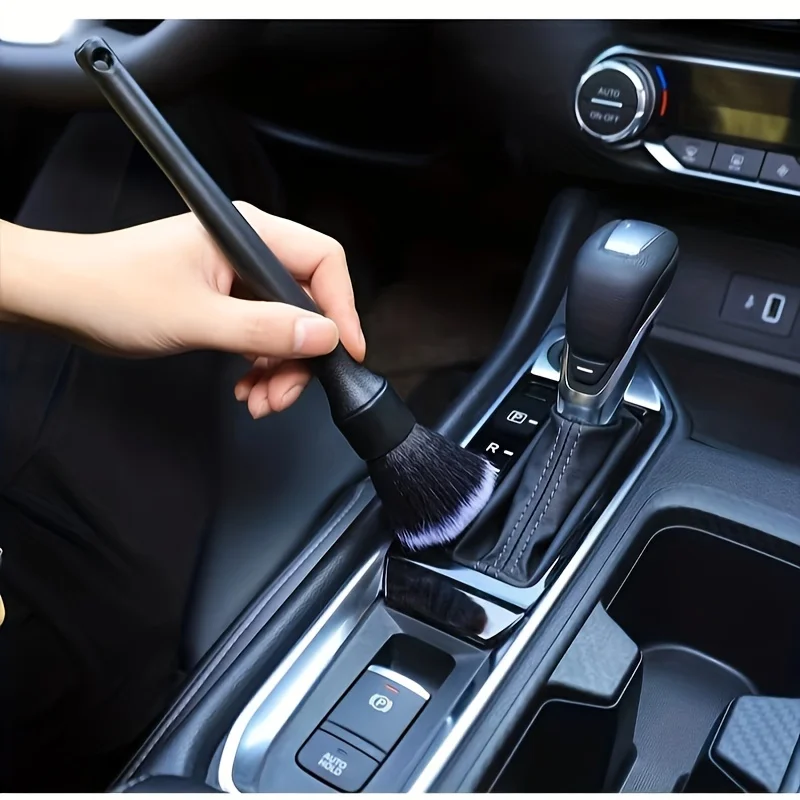 1Pc Soft Bristle Car Interior Detailing Brush Auto Dash Duster Tool for Car & Motorcycle Cleaning Detail Dash Duster Brush Tool thumbnail 2