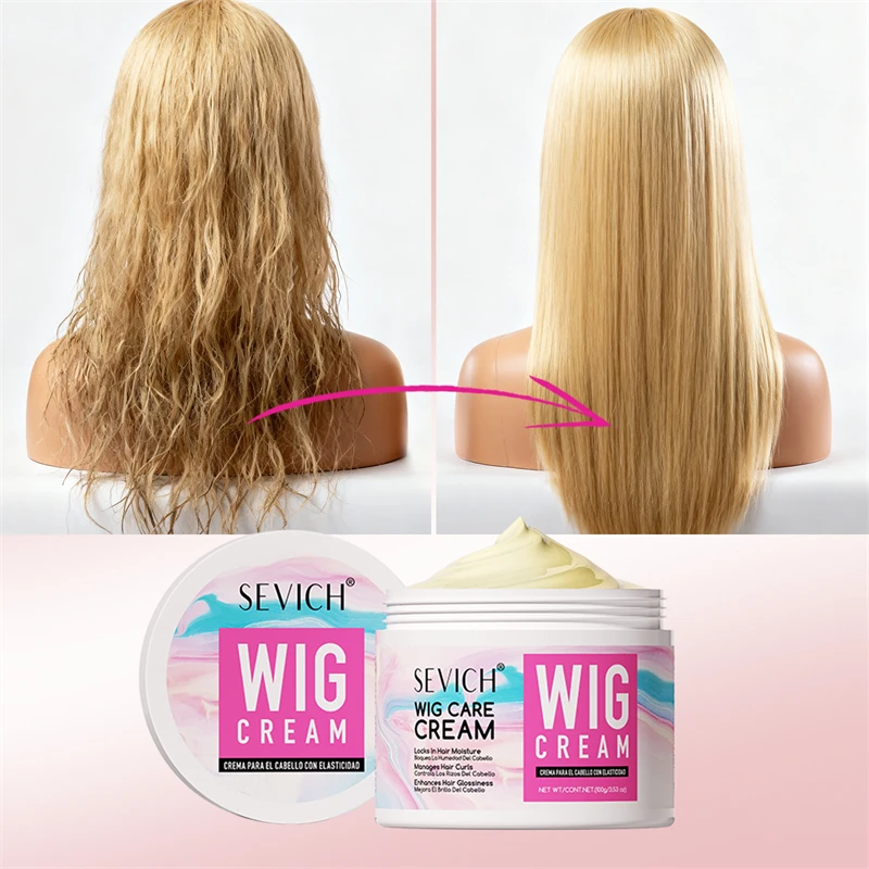 Keratin Wig Shiny Smoothing Hair Mask Oil Control Deep Cleansing Wig Shampoo Repair Frizz Damaged Wig Leave-In Conditioner Spray thumbnail 3