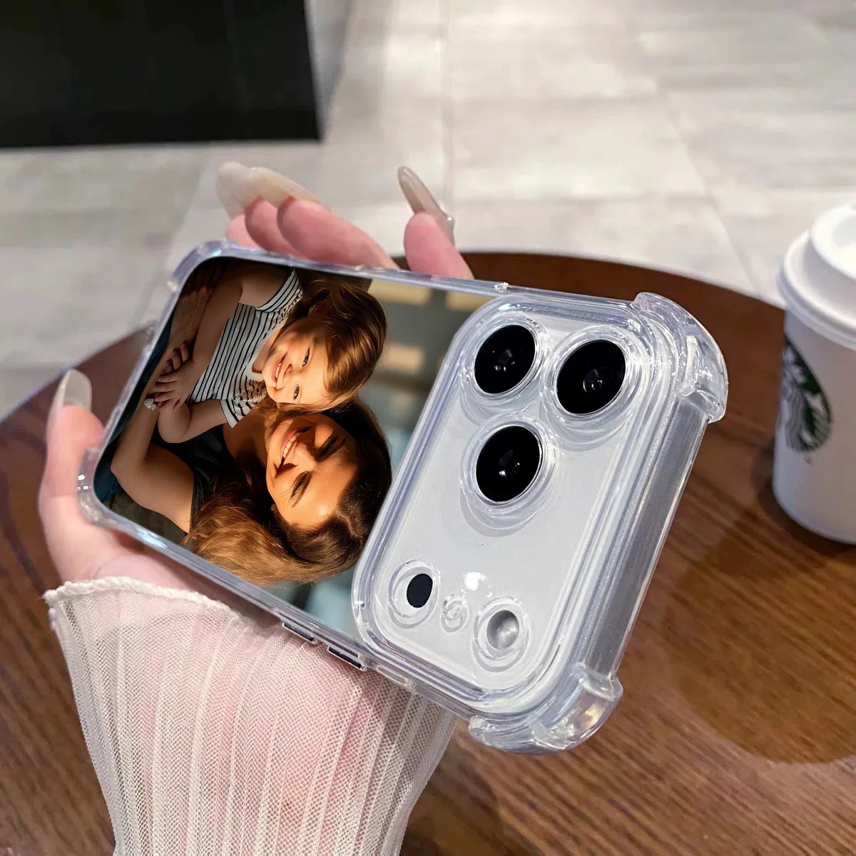 DIY Customised Photo Shockproof Case For iPhone 17 16 16e 15 14 13 12 11 Pro Max Mini SE 2020 2022 XS XR 6 7 8 Plus Air Cover thumbnail 2