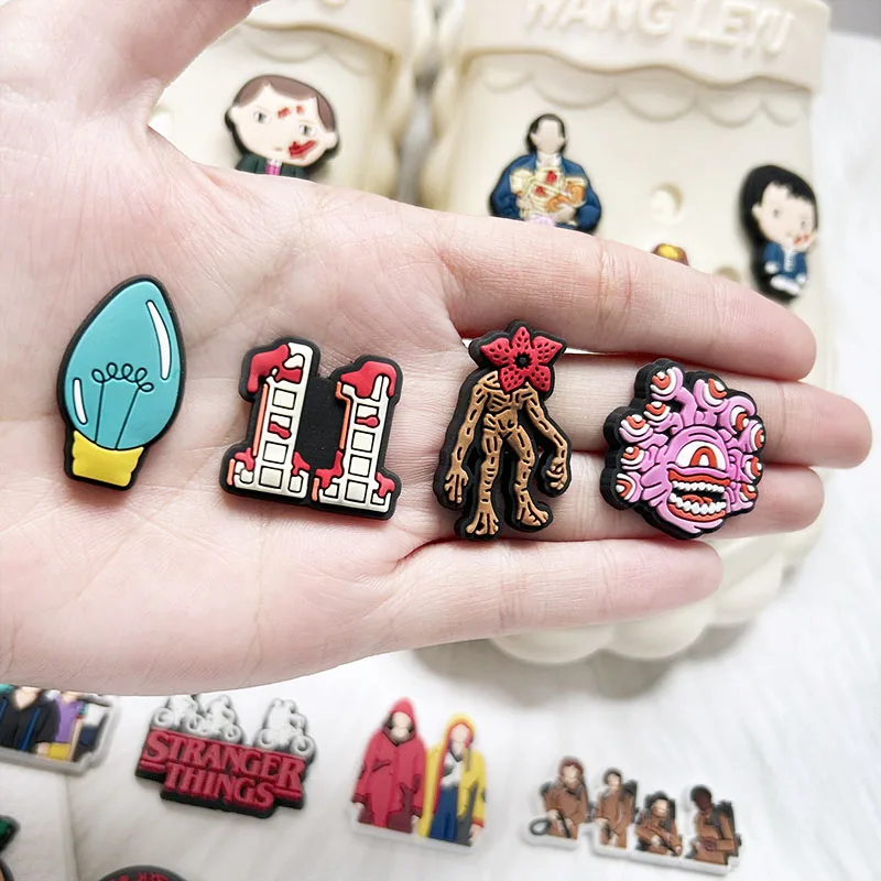 21PCS Cartoon Shoe Charms for Croc Clogs Sandals, Cute Shoes Decoration Accessories for Kids Teen Adults Party thumbnail 6