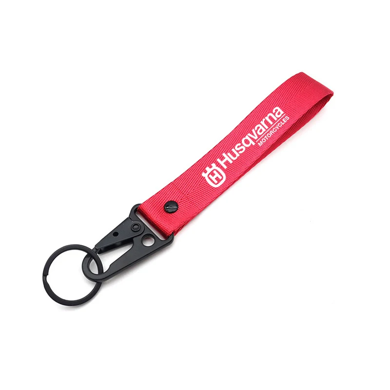 Motorcycle Keyring Ribbon Lanyard Keychain Holder Accessory For Husqvarna 701 SUPERMOTO & ENDURO Norden 901 Svartpilen 401 thumbnail 4