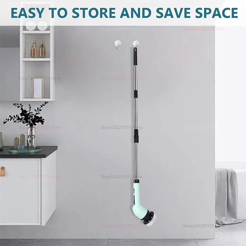 2026 new Wireless Electric Cleaning Brush Bathroom Window Kitchen Automotive Multifunctional Household Rotating Cleaning Machine thumbnail 6