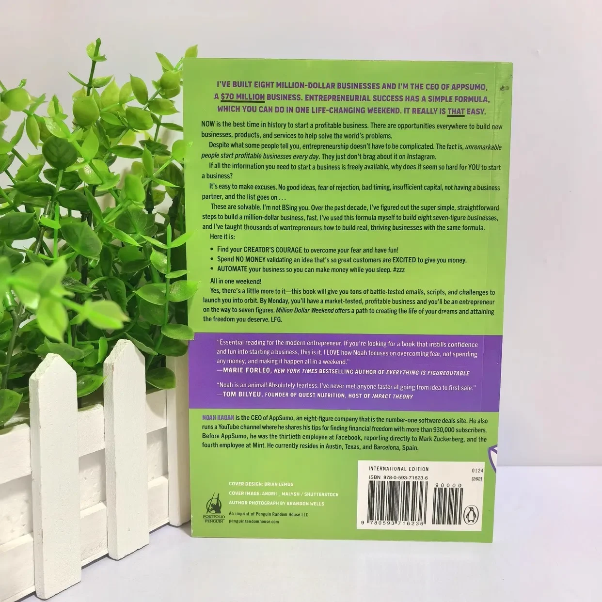 Million Dollar Weekend English Book: Way to Launch a 7-Figure Business in 48 Hours - Entrepreneurship Guide Book by Noah Kagan thumbnail 2