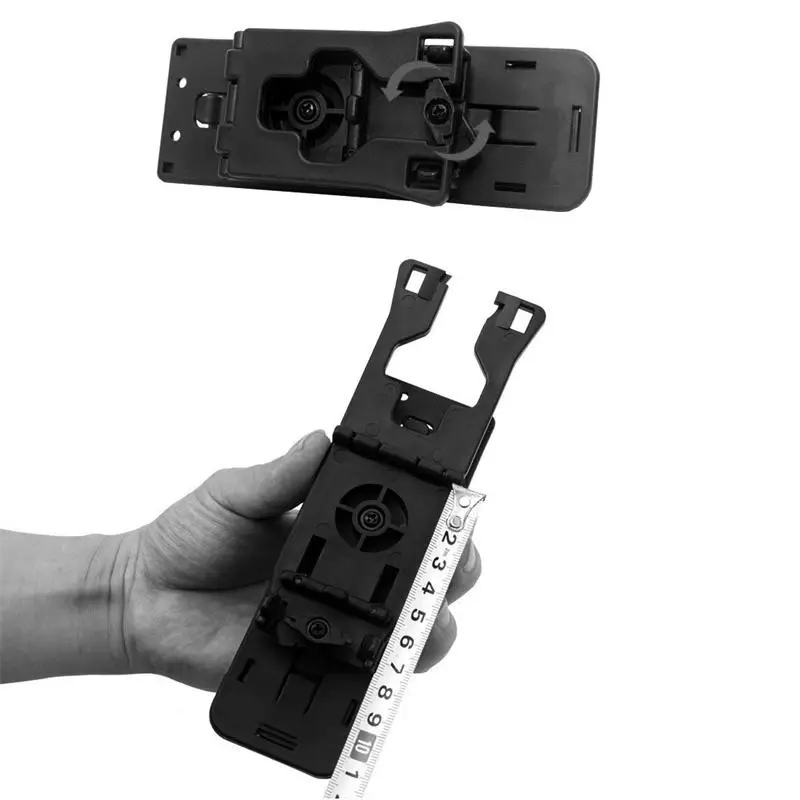 Black Quick Pull Mechanical Stick Cover Self Defense Tool​ 360° Rotating Sleeve Telescopic Swing Storage Belt thumbnail 5