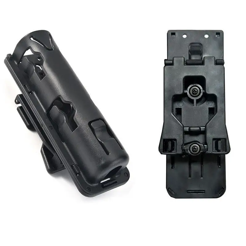 Black Quick Pull Mechanical Stick Cover Self Defense Tool​ 360° Rotating Sleeve Telescopic Swing Storage Belt thumbnail 4