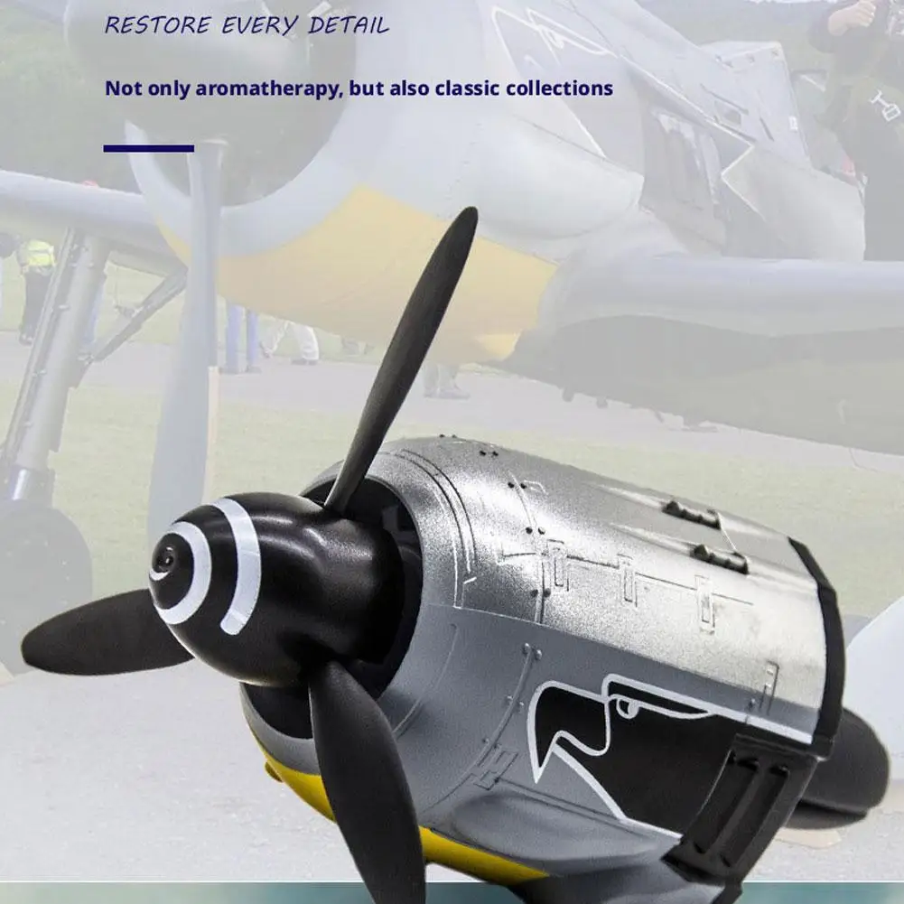 Fighter Plane Air Vent Decoration Car Vent Air Freshener Rotating Plane Long-Lasting Scent Car Vent Clips Air Purifier thumbnail 5