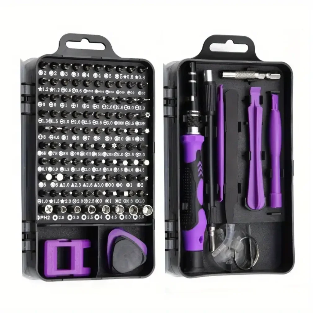 115-in-1 Multi-Functional Screwdriver Set – Strong Magnetic High Hardness Tool Kit with Special-Shaped Screwdrivers thumbnail 5