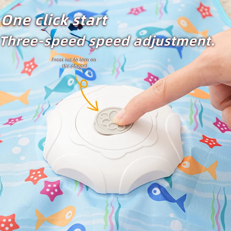Electric cat turntable pet toy self-stimulating and relieving boredom automatic intelligent cat funny stick sports consumption thumbnail 4