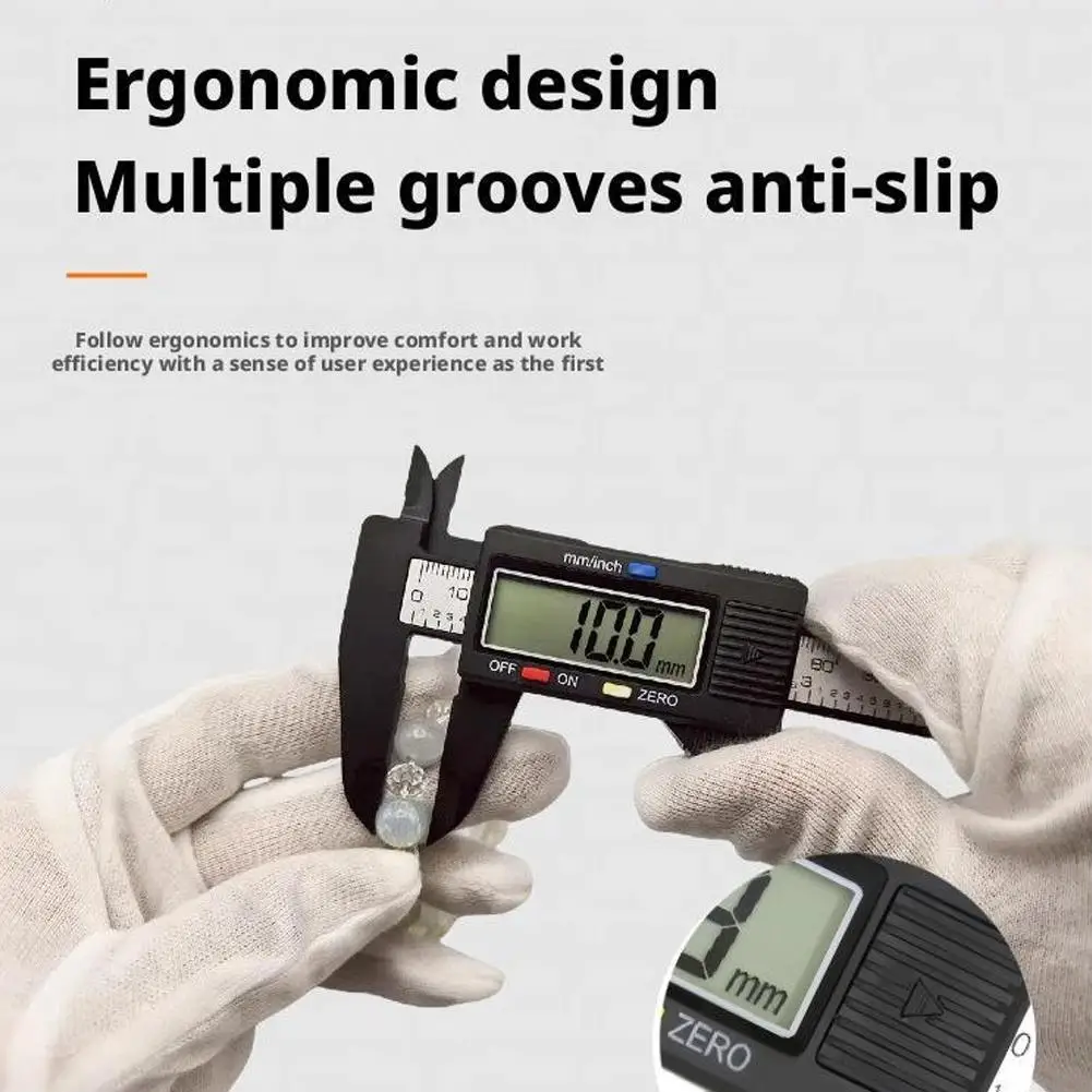 Vernier Digital Caliper With LCD Display Precision Measurement Inspection Tool Work Analysis Instrument Gauge thumbnail 6