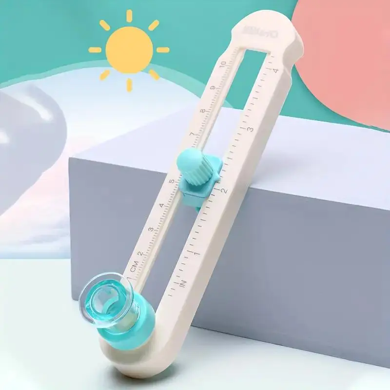 1pc  2-20cm Circle Paper Cutter Multifunctional Craft Cutting Tools Paper Scrapbooking Cards Cutters For Home Study Offices thumbnail 3