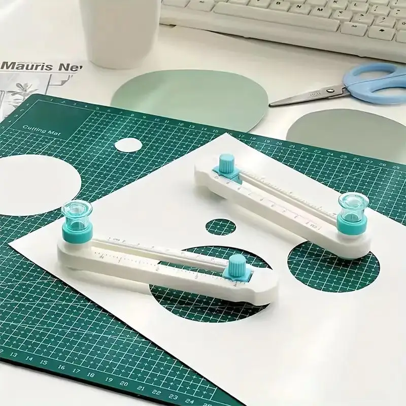 1pc  2-20cm Circle Paper Cutter Multifunctional Craft Cutting Tools Paper Scrapbooking Cards Cutters For Home Study Offices thumbnail 5