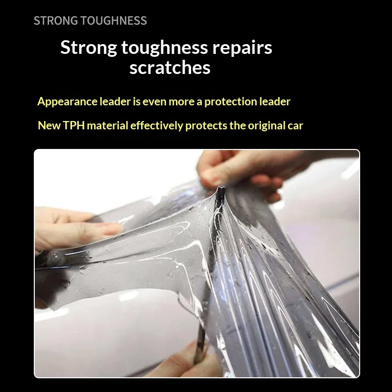 Gloss Transparent Light Black Smoke PVC Film Tint Headlight Taillight Wrap Cover Film Foil Sticker Cover Armored Film for Cars thumbnail 5