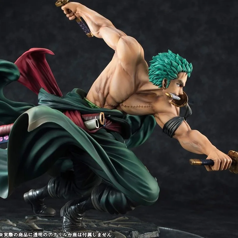 10cm One Piece Anime Figure GK Roronoa Zoro Three-blade Sa-maximum Manga Anime Statue Action Figure Collection Model Kid Toy thumbnail 6