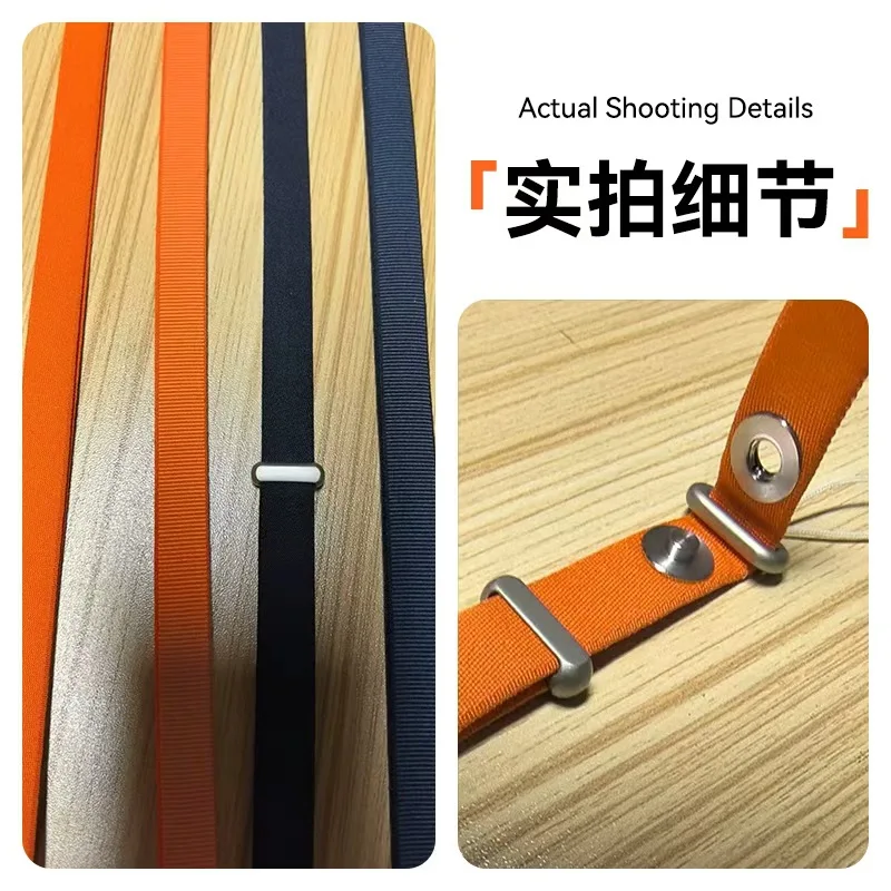 High End Official Magnetic Woven Strap for Orginal Iphone 17 16 15 Pro Max 17 Air Phone Crossbody Lanyard Anti-loss Apple Strap thumbnail 4
