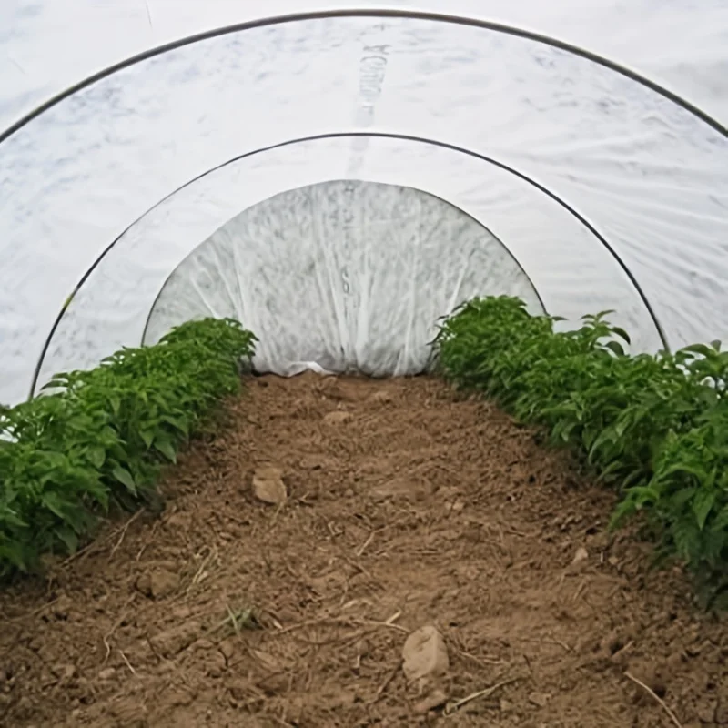 Garden Mulch Fabric160cm×1000cmThickened Non-Woven Fabric Plant Cold Protection Cover for Vegetables and Fruit Trees, Anti-Freez thumbnail 5