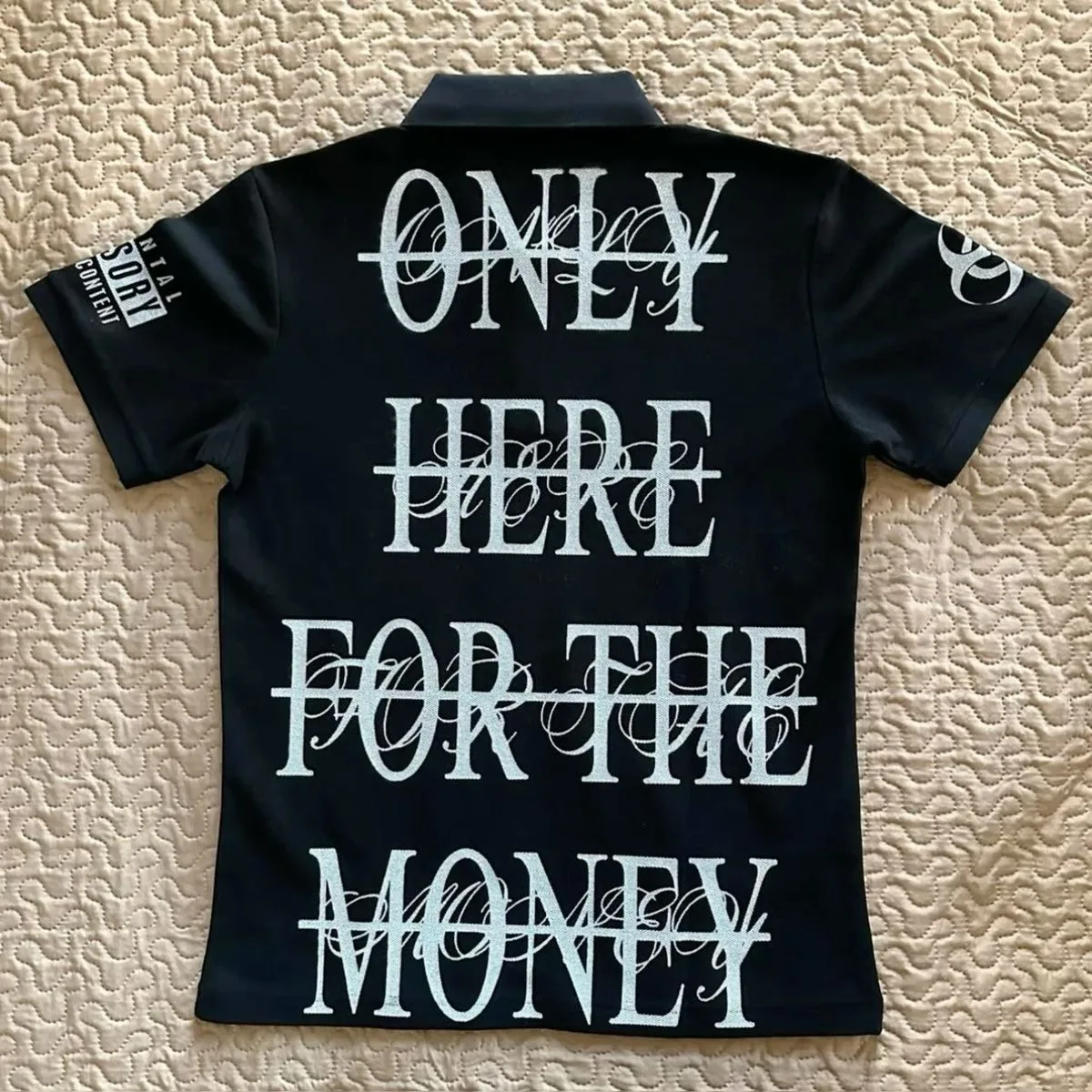 Hip Hop Y2K Polo Shirt Print Rock Goth Oversized T-shirt Button-down Collar Shirt Punk Casual Tee Minimalist and Fashionable thumbnail 2