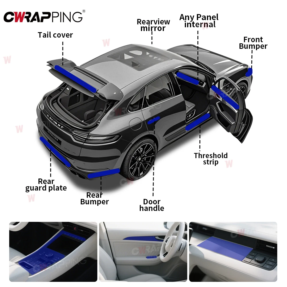 Vinyl Wrap Car Sticker Camouflage Film External Car Stickers Auto Outdoor Accessories Motorcycle Helmets Vehicle Decoration Foil thumbnail 2