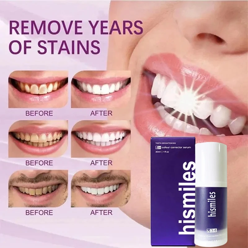 30ml Purple Whitening Toothpaste Deep Cleaning Stain Removal Dentifrice Freshing Breath Oral Care Essentials For Home Daily Life thumbnail 2