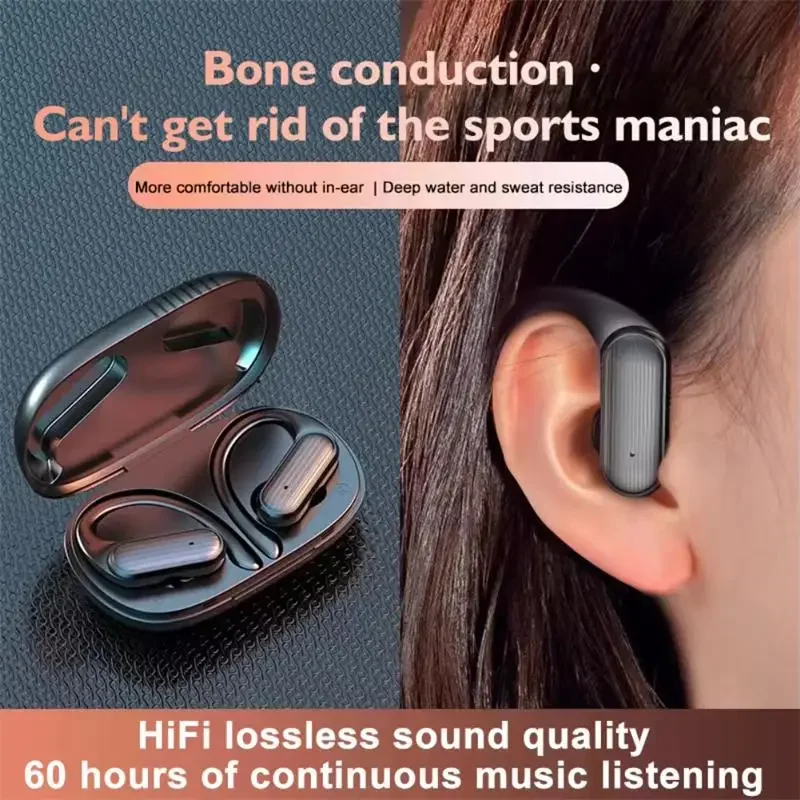 Original A520 Wireless Headphones Bluetooth 5.3 Running Game Ear Hook Headset HIFI Voice Call HIFI Stereo With Microphone 2026 thumbnail 2