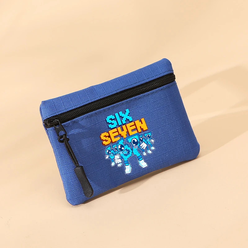 Steal A Brainrot Game Canvas Mini Coin Purse Simple Zipper Kid Storage Pouch Money Pocket Cute Anime Print Boy Girl Wallet Purse thumbnail 3
