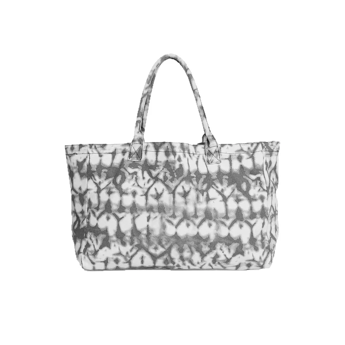 Unisex Large Capacity Canvas Yoga Bag Handheld Shoulder Bag Street Trend Shopping Eco-Friendly Cross-Border Bestseller