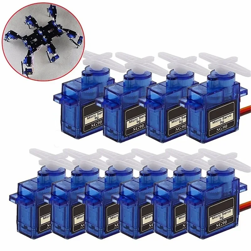 Mini SG90 9G Micro Servo Motor 270 Degrees for Arduino RC Car Model Robot 6CH Helicopter Airplane Controls DIY Toys Drones thumbnail 3