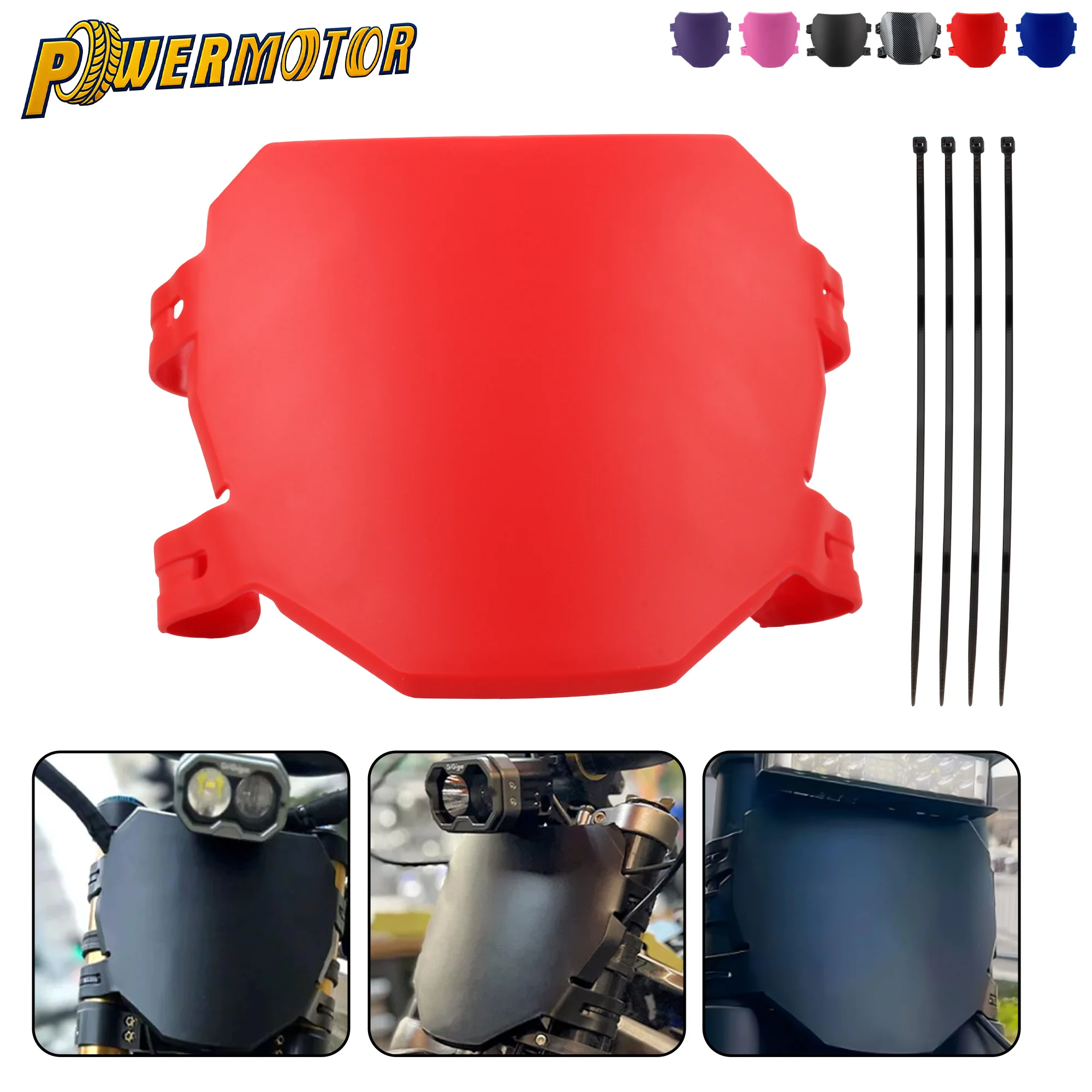 Electric Bike Number Plate Motorcycle Front License Registration Plate For Stark Varg Super 73 For Surron S X For Talaria Sting