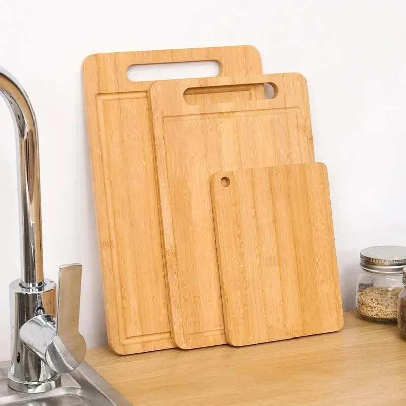 Wooden Cutting Board Kitchen Double-sided Available Thick Wood Board Thickened Fruit and Vegetable Cutting Board thumbnail 6
