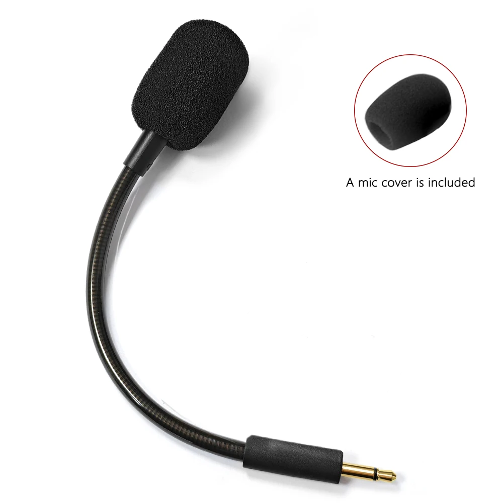 3.5mm Detachable Noise Cancelling Replacement Game Headphones Microphone for Razer BlackShark V3 Headset Mic black thumbnail 5