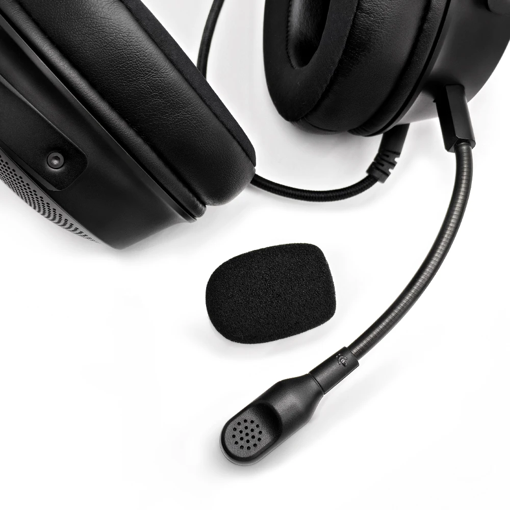 3.5mm Detachable Noise Cancelling Replacement Game Headphones Microphone for Razer BlackShark V3 Headset Mic black thumbnail 6
