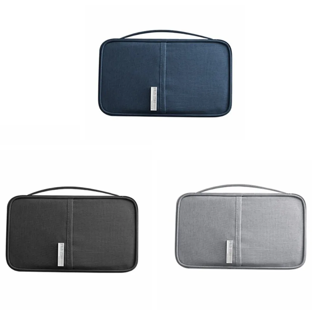 Creative Large Capacity Passport Bag Purse Portable Travel Wallet Multifunctional Card Holder Card Storage Bag Men thumbnail 6