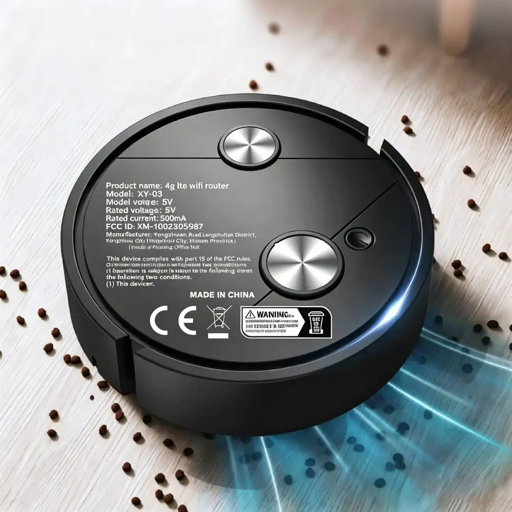 3 In 1 Smart Sweeping Robot Multi-Purpose Intelligent Wiping Floor Robot Rechargeable Automatic Cleaning Machine for Dust Remove