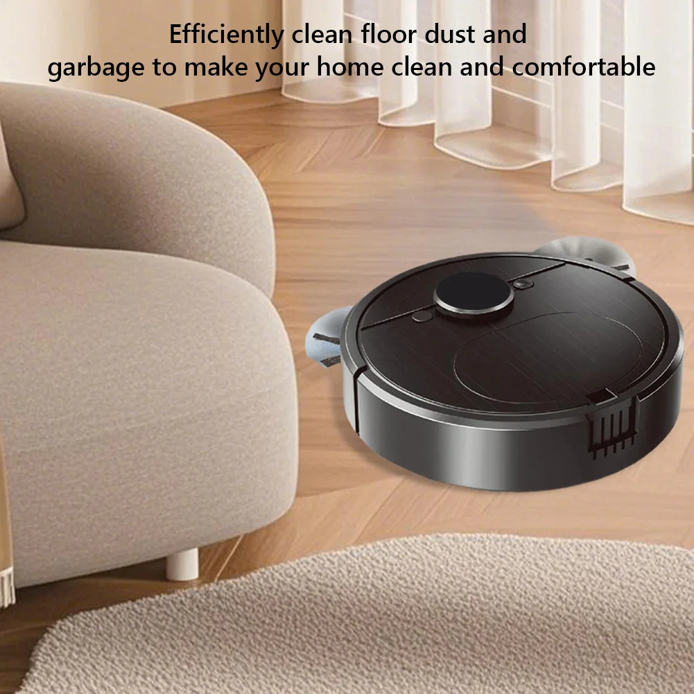 3 In 1 Smart Sweeping Robot Multi-Purpose Intelligent Wiping Floor Robot Rechargeable Automatic Cleaning Machine for Dust Remove thumbnail 4