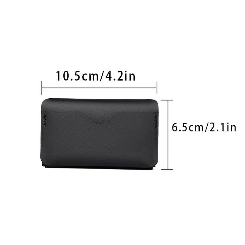 Novelty Folding Travel Wallet for Men Women Magnetic Card Case Mini Money Bag Self-closing Coin Purse ID Card Holder Pouch thumbnail 6