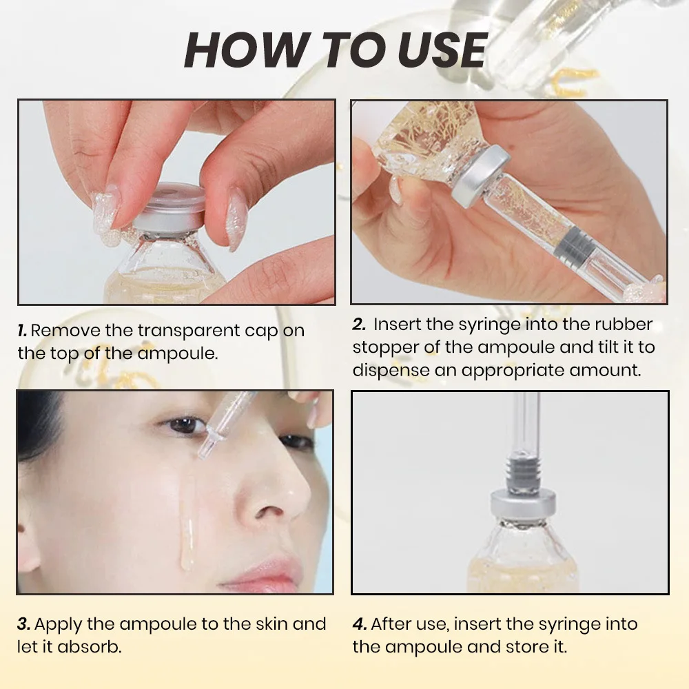 Silk Peptide Intensive Lifting Ampoule |Anti-Aging Serum For Face With Collagen & 30 Peptide Complex  Skin Tightening & Firming thumbnail 4