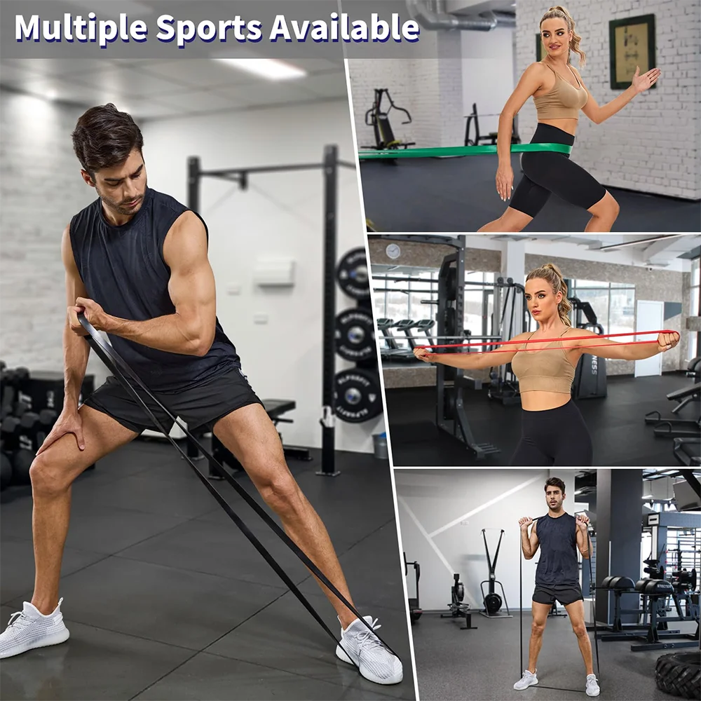 New Resistance Bands, Pull Up Assistance Bands, Exercise Bands for Men or Women Home Fitness, Body Stretching, Strength Training thumbnail 6