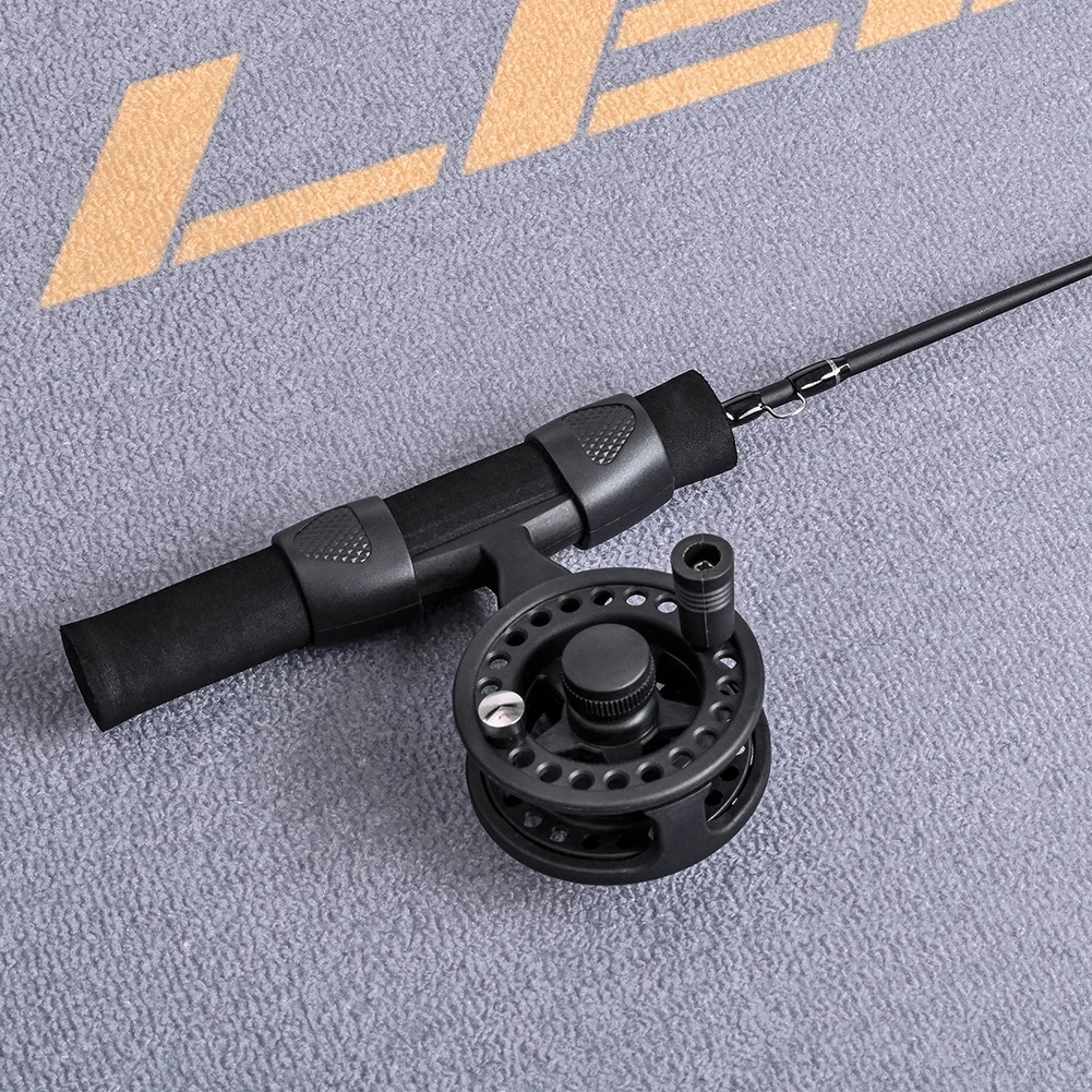 51cm Ultralight Ice Winter Fishing Rod with Reel Combo Set Outdoor Sport Mini Carbon Fiber River Shrimp Carp Fishing Pole Tackle thumbnail 4