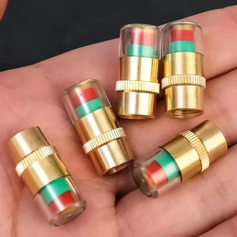 1-8pcs Automotive External Valve Stem Tire Pressure Indicator Gauge Tire Pressure Monitor Alarm Valve Sensor Wheels  Accessories thumbnail 6