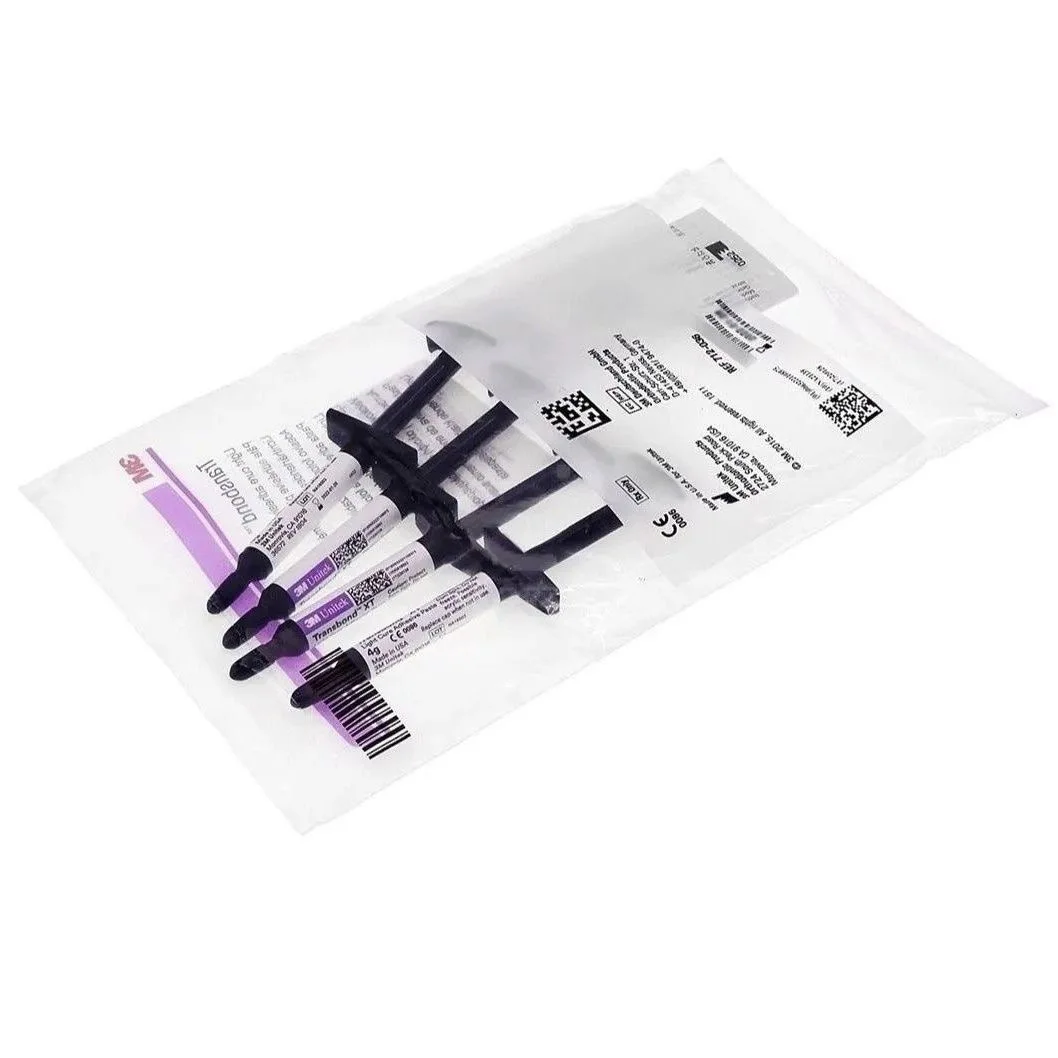 Orthodontic Light-Cure Adhesive Kit: Enamel Bonding Resin & Pretreatment Agent for Bracket Fixation.