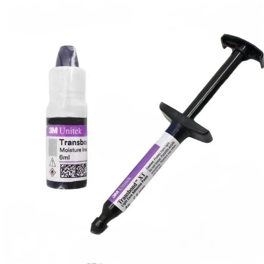 Orthodontic Light-Cure Adhesive Kit: Enamel Bonding Resin & Pretreatment Agent for Bracket Fixation. thumbnail 3