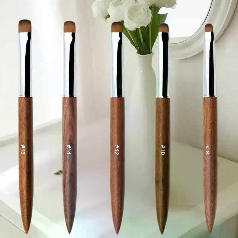 French Nail Art Brushes Flowers Drawing Pen Versatile Nail Drawing Pen Nail Tools Sandalwood Handle Manicure Pen thumbnail 3
