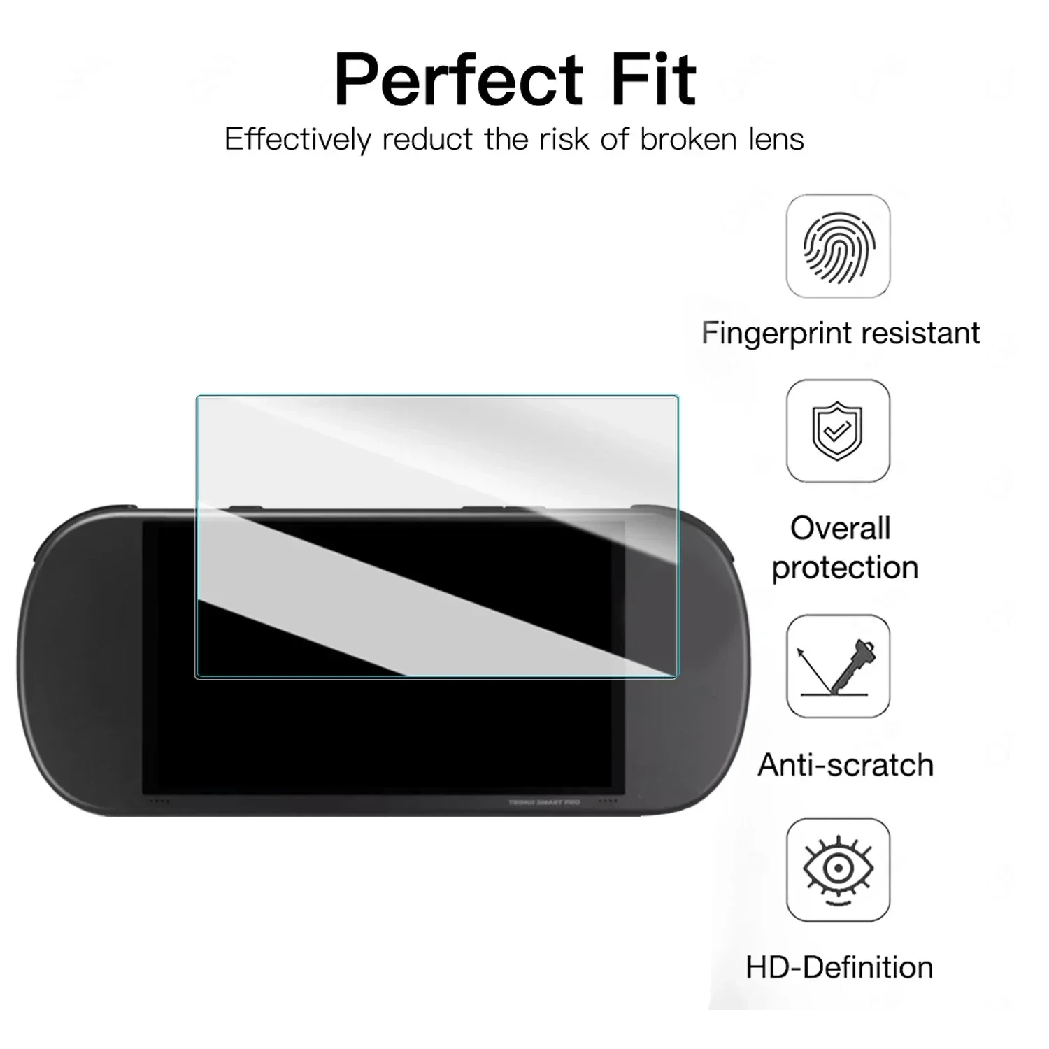 For Trimui Smart Pro S For TG5050 Tempered Glass Screen Protector Films Game Console 9H High Screen Protector Film Accessories thumbnail 3