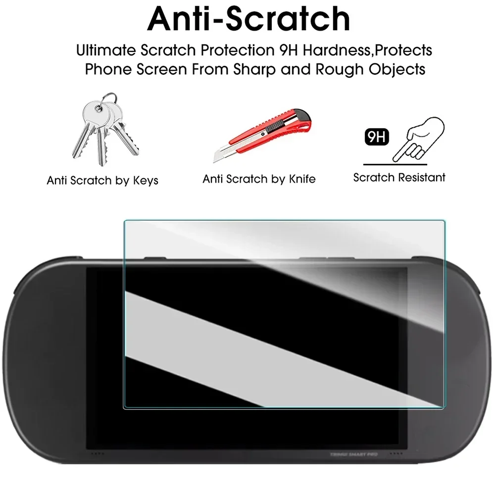 For Trimui Smart Pro S For TG5050 Tempered Glass Screen Protector Films Game Console 9H High Screen Protector Film Accessories thumbnail 4