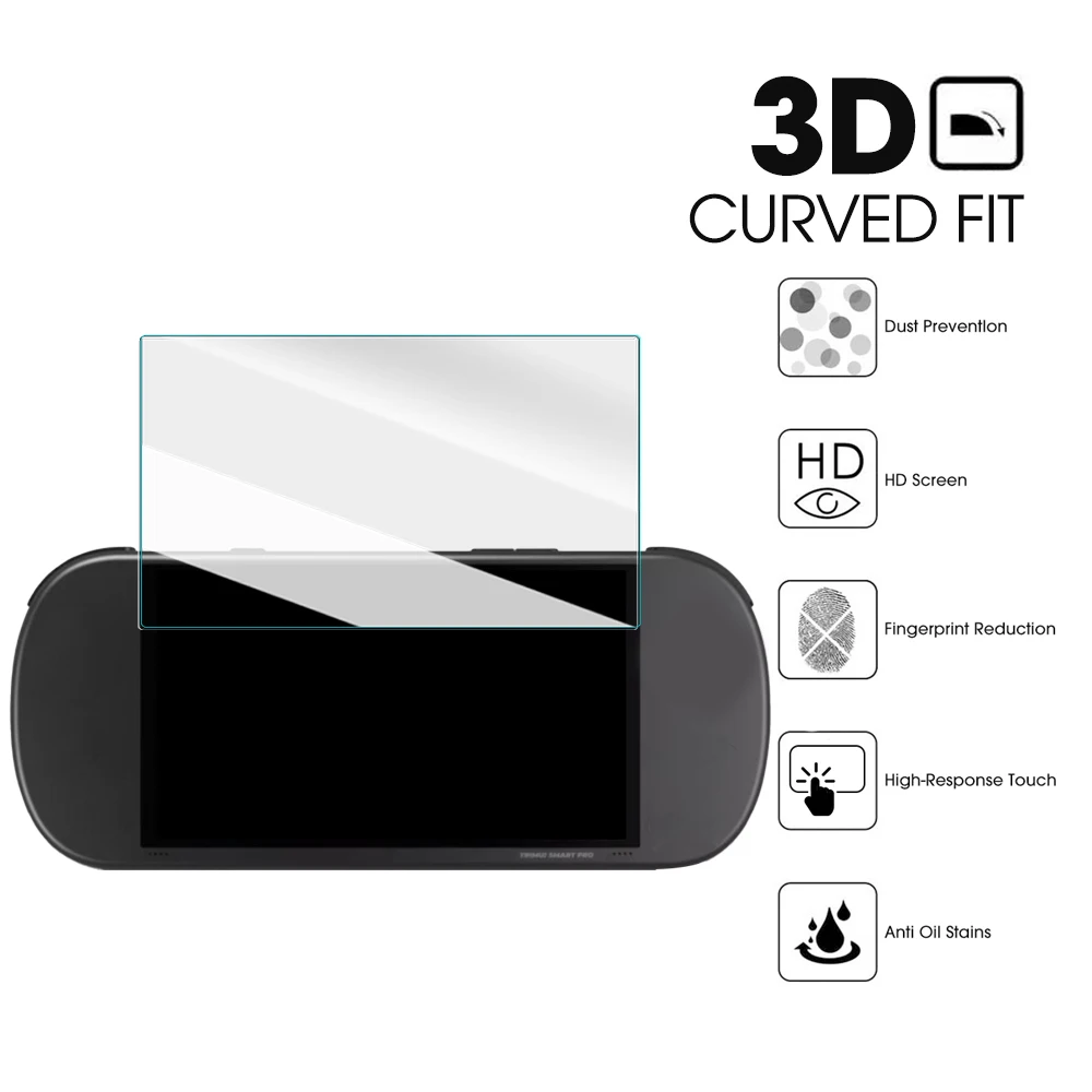 For Trimui Smart Pro S For TG5050 Tempered Glass Screen Protector Films Game Console 9H High Screen Protector Film Accessories thumbnail 2